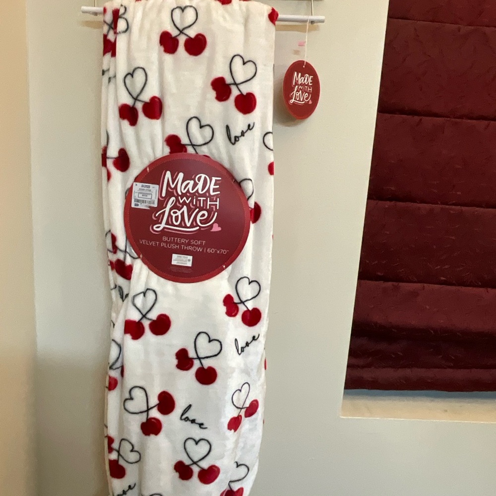 New Cherry blanket